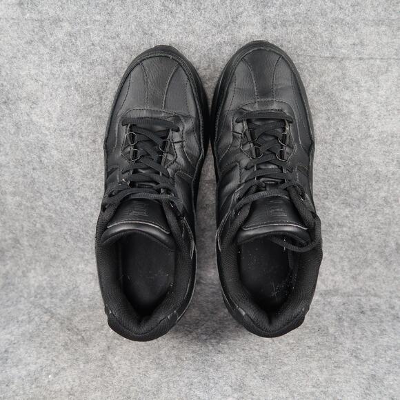 Fila Shoes Mens 8 Athletic Trainer Comfort Sneaker Black Leather Casual Active - Picture 8 of 12